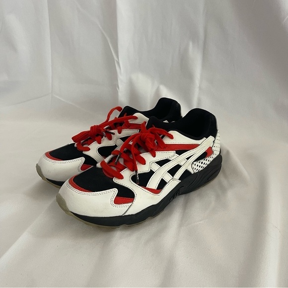 👟👟👟Asics Gel Diablo "Happy Chaos" Mens 8.5 black and red - Picture 1 of 9